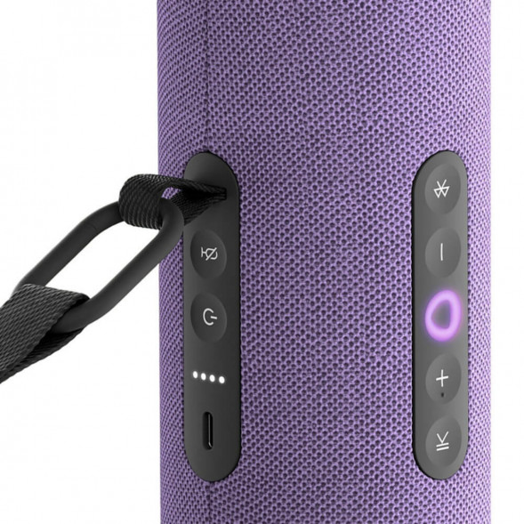 Умная портативная колонка Яндекс Станция Стрит с Алисой, фиолетовый в Нижнем Новгороде