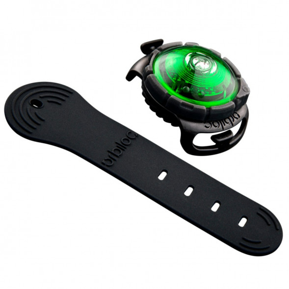 Фонарь для собак Orbiloc Dog Dual Signal Colours, зеленый в Нижнем Новгороде