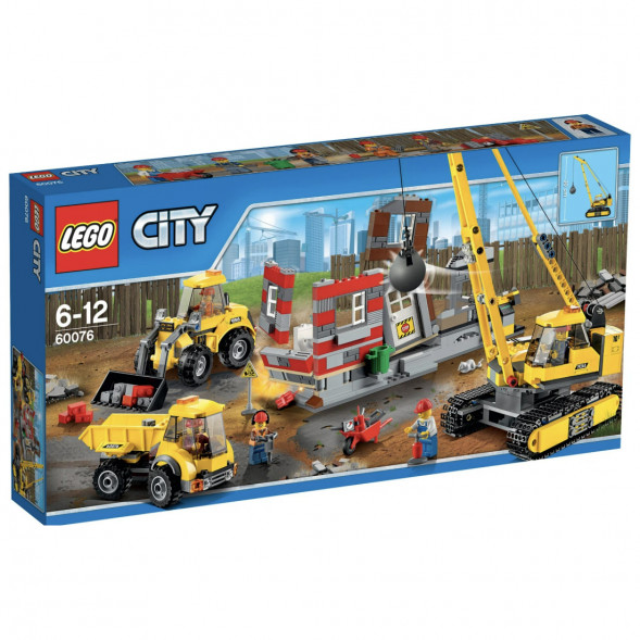 Конструктор LEGO City 60076 Снос здания в Нижнем Новгороде