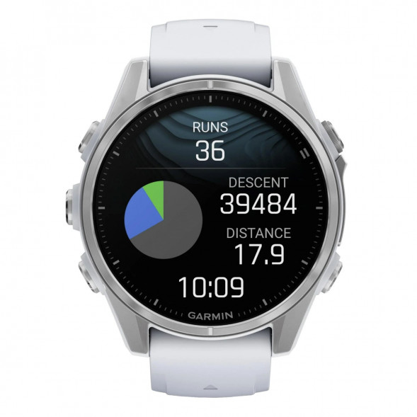 Умные часы Garmin Fenix 8, 43 mm, Whitestone 010-02903-00 в Нижнем Новгороде