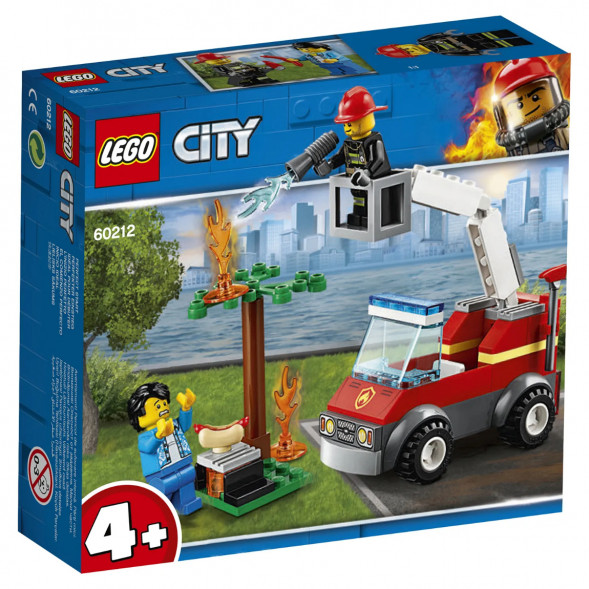 Конструктор LEGO City Fire 60212 Пожар на пикнике в Нижнем Новгороде