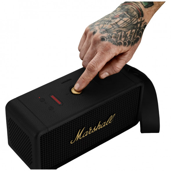 Портативная акустика Marshall Middleton, 60 Вт, черный и латунный в Нижнем Новгороде