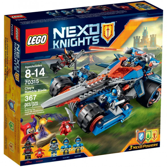 Конструктор LEGO Nexo Knights 70315 Устрашающий разрушитель Клэя в Нижнем Новгороде