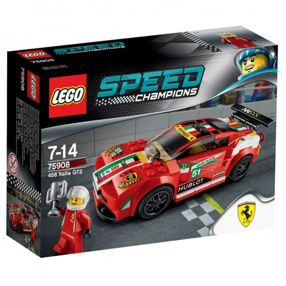 Конструктор LEGO Speed Champions 75908 Феррари 458 Италия GT2 в Нижнем Новгороде