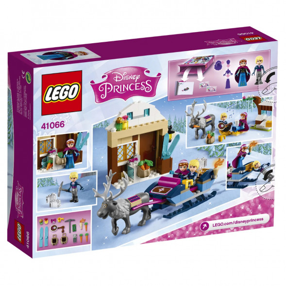 Конструктор LEGO Disney 41066 Princess Анна и Кристоф: прогулка на санях в Нижнем Новгороде