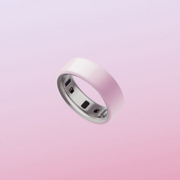 Умное кольцо Oura Ring 4 Ceramic (размер 11), Розовый/Petal в Нижнем Новгороде