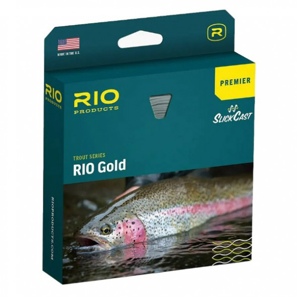 Леска RIO Premier Gold Floating Fly Line WF6F, мох/золото в Нижнем Новгороде