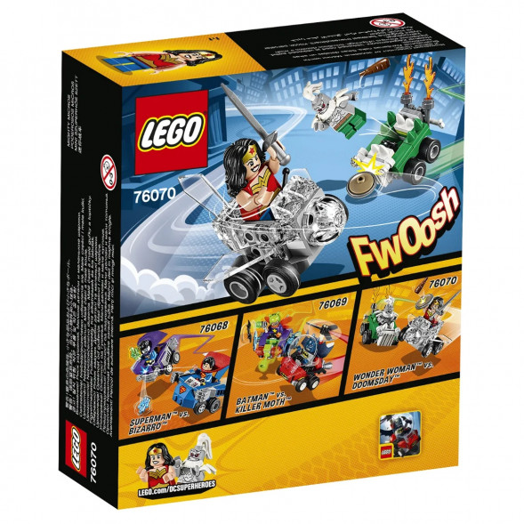 Конструктор LEGO Super Heroes 76070 Mighty Micros: Чудо-женщина против Думсдэя в Нижнем Новгороде