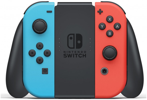Игровая приставка Nintendo Switch rev.2 32 ГБ, красный/синий в Нижнем Новгороде