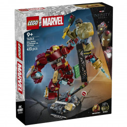 Конструктор LEGO Super Heroes 76343 Легендарная битва Халкбастера против Халка