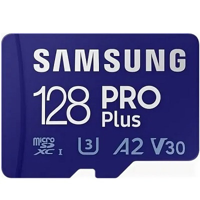 Карта памяти micro SDXC 128Gb Samsung PRO Plus U3 A2 V30 180/130MB/s (MB-MD128G-K) в Нижнем Новгороде