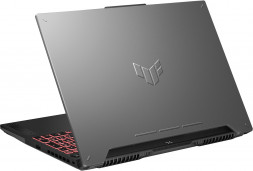 Ноутбук ASUS TUF Gaming 15 FA507NV-LP160 AMD Ryzen 5 7535HS, RAM 16 ГБ, SSD 512 ГБ, NVIDIA GeForce RTX 4060 для ноутбуков (8 Гб), Без системы, (90NR0E85-M00DT0), серый