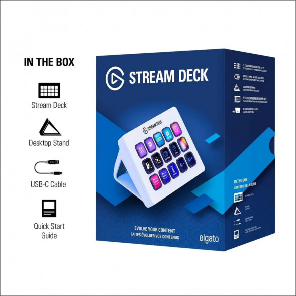 Контроллер Elgato Stream Deck MK.2, белый в Нижнем Новгороде