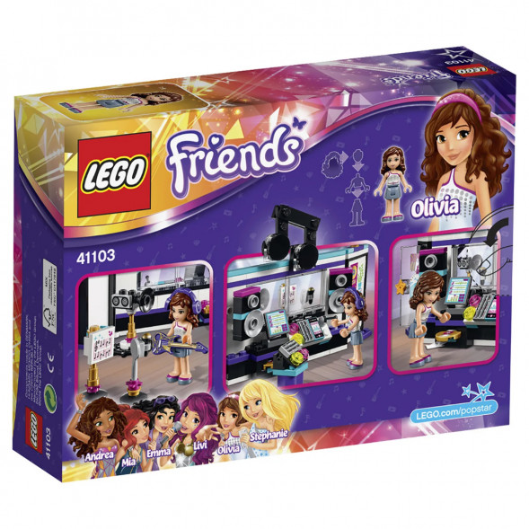 Конструктор LEGO Friends 41103 Поп звезда: студия звукозаписи в Нижнем Новгороде