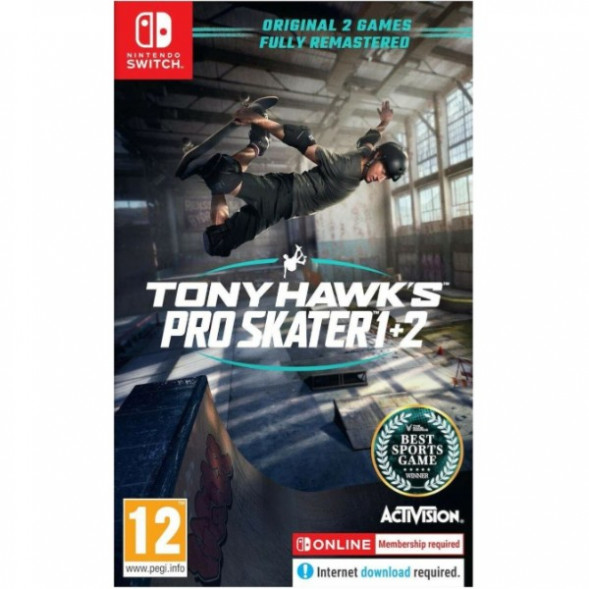 Игра Tony Hawk`s Pro Skater 1+2 [Nintendo Switch, английская версия] в Нижнем Новгороде