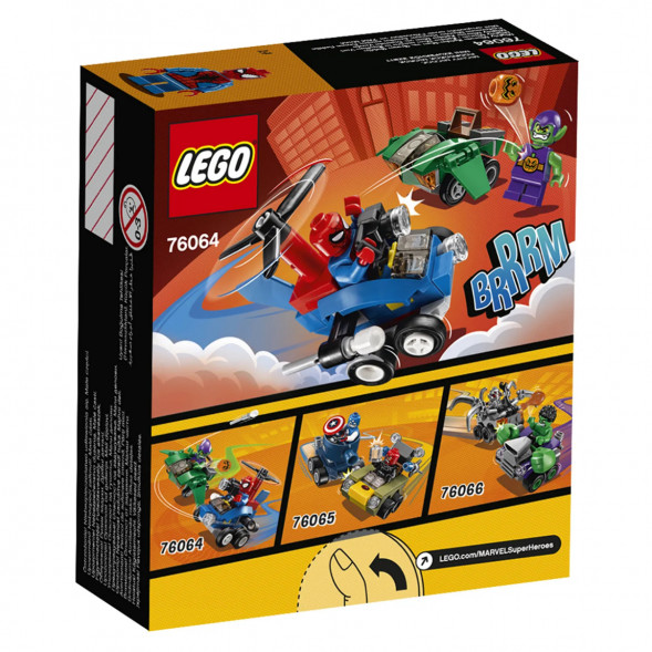 Конструктор LEGO Super Heroes 76064 Человек‑паук против Зелёного Гоблина в Нижнем Новгороде