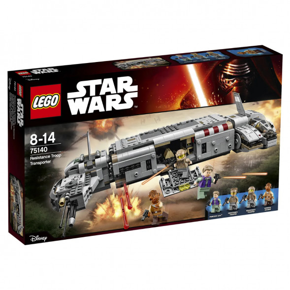 Конструктор LEGO Star Wars 75140 Военный транспорт Сопротивления в Нижнем Новгороде
