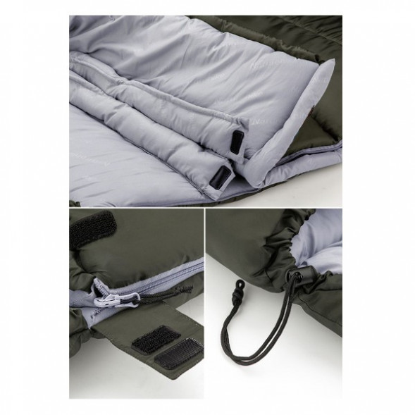 Спальный мешок Naturehike U350S (Левый), коричневый в Нижнем Новгороде