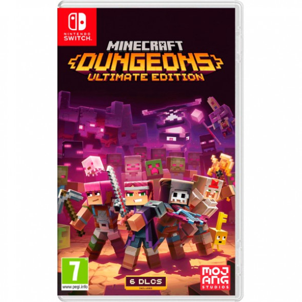 Игра Minecraft Dungeons - Ultimate Edition [Nintendo Switch, русские субтитры] в Нижнем Новгороде