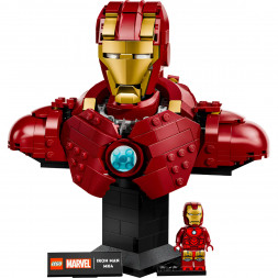 Конструктор LEGO Super Heroes 76327 Бюст Железного человека MK4