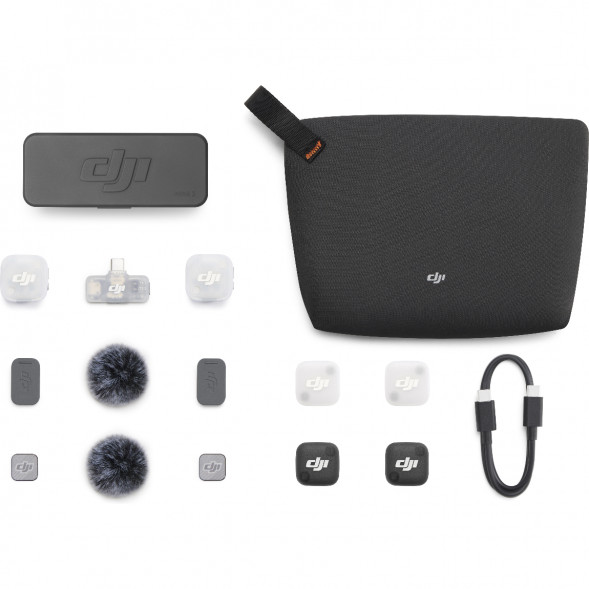 Микрофон DJI Mic Mini 2 (2 TX + 1 Mobile RX + Charging Case) в Нижнем Новгороде