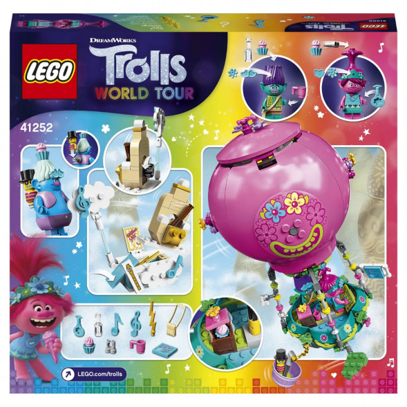 Конструктор LEGO Trolls 41252 Путешествие Розочки на воздушном шаре в Нижнем Новгороде