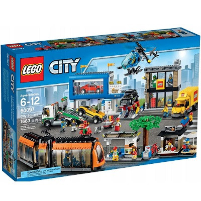 Конструктор LEGO City 60097 Городская площадь, 1683 дет. в Нижнем Новгороде