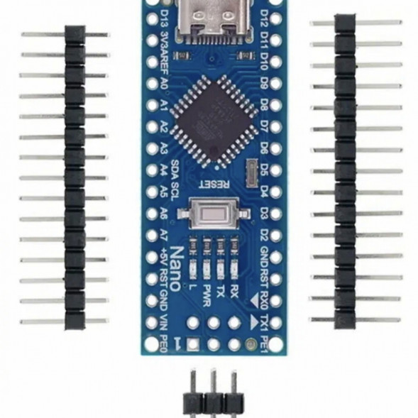 Микроконтроллер Arduino NANO TYPE-C V3.0 (совместимый) Atmega328 CH340 в Нижнем Новгороде