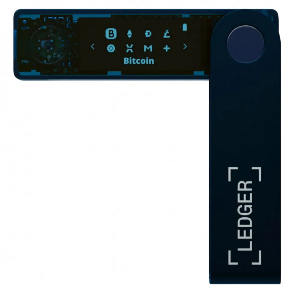 Аппаратный криптокошелек Ledger Nano X, Sapphire Blue в Нижнем Новгороде