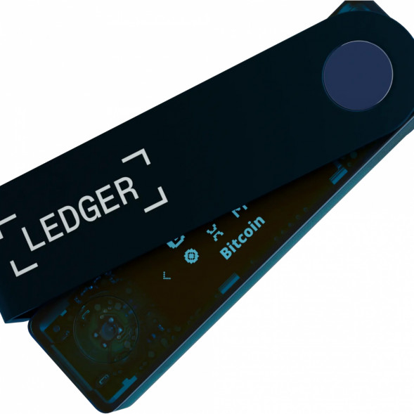 Аппаратный криптокошелек Ledger Nano X, Sapphire Blue в Нижнем Новгороде