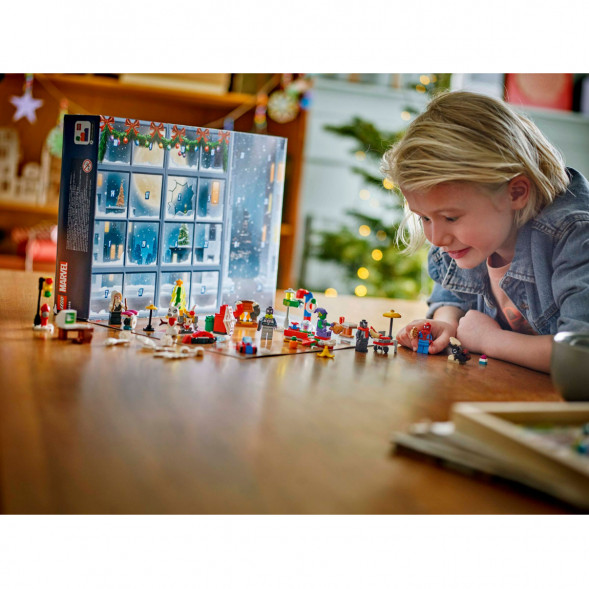 Конструктор LEGO Super Heroes 76293 Новогодний календарь Человек-паук, 2024 в Нижнем Новгороде