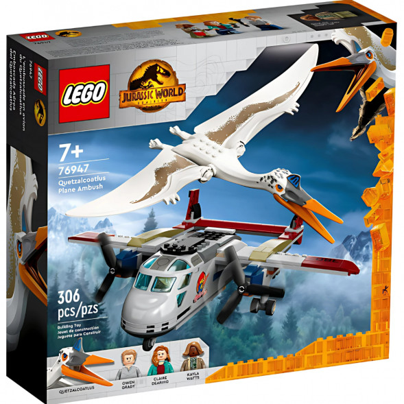 Конструктор LEGO Jurassic World 76947 Кетцалькоатль: нападение на самолёт в Нижнем Новгороде