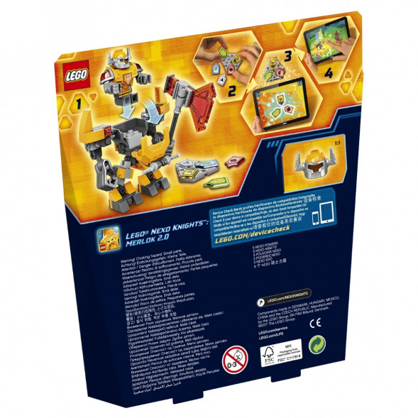 Конструктор LEGO Nexo Knights 70365 Боевые доспехи Акселя в Нижнем Новгороде