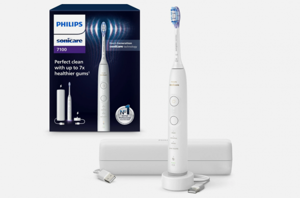 Электрическая зубная щетка Philips Sonicare Series 7100 HX7420/01 (белая) в Нижнем Новгороде
