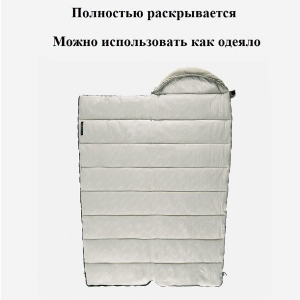 Спальный мешок Naturehike M300 (Левый), серый в Нижнем Новгороде