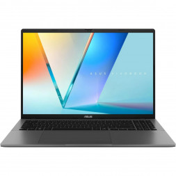 Ноутбук ASUS VivoBook S16 S3607VA-RP174 (16", IPS, Intel Core 5 210H 2.2ГГц, 8 ядер, 16ГБ DDR5, 512ГБ SSD, Intel Graphics, без ОС), серый