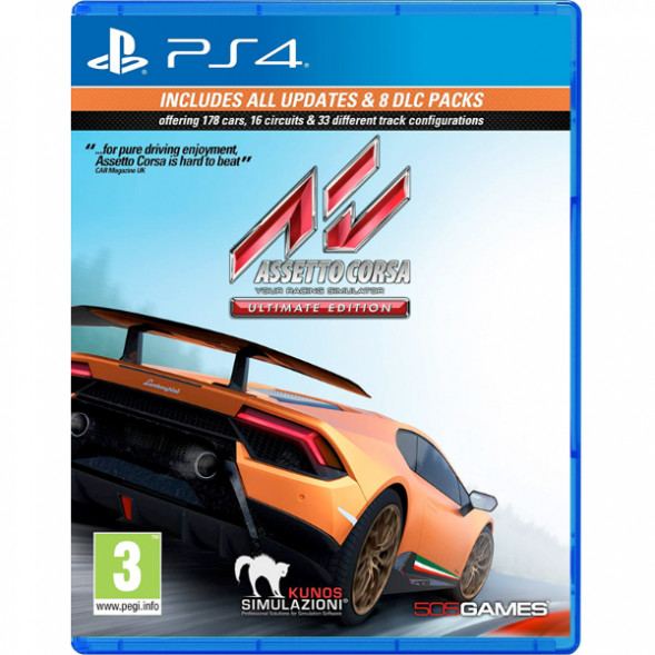 Игра Assetto Corsa. Ultimate Edition [PS4, русские субтитры] в Нижнем Новгороде