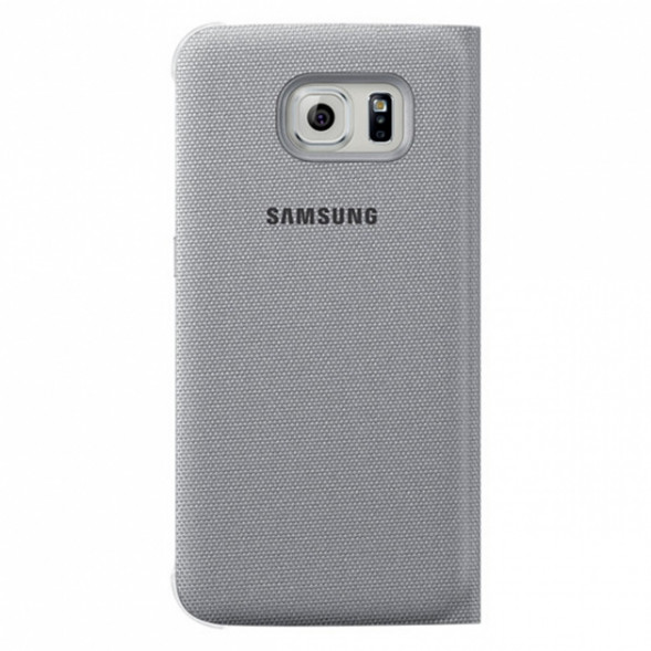 Чехол для Samsung Galaxy S6 S-View Cover (EF-CG920BSE), Silver в Нижнем Новгороде