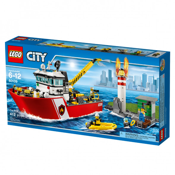 Конструктор LEGO City 60109 Пожарный катер в Нижнем Новгороде