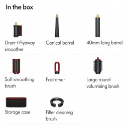 Cтайлер Dyson Airwrap Complete Long HS08 (594804-01), Red Velvet/Gold