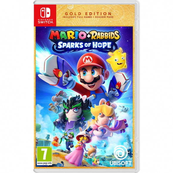 Игра Mario + Rabbids: Sparks of Hope. Gold Edition [Nintendo Switch, русские субтитры] в Нижнем Новгороде