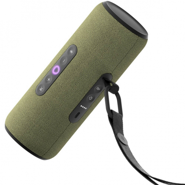 Умная портативная колонка Яндекс Станция Стрит с Алисой, зелёный в Нижнем Новгороде