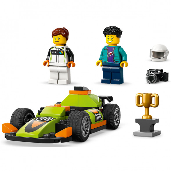 Конструктор LEGO City 60399 Зеленый Гоночный автомобиль в Нижнем Новгороде