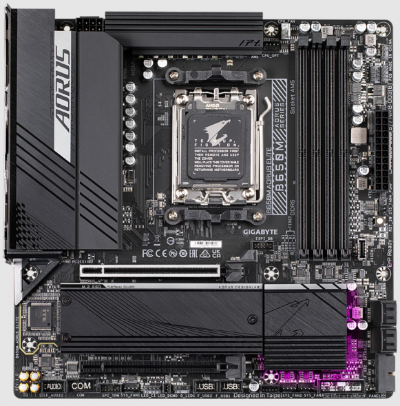 Материнская плата GIGABYTE B650M AORUS ELITE mATX в Нижнем Новгороде