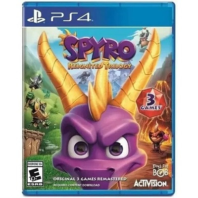Игра Spyro: Reignited Trilogy [PS4, английская версия] в Нижнем Новгороде
