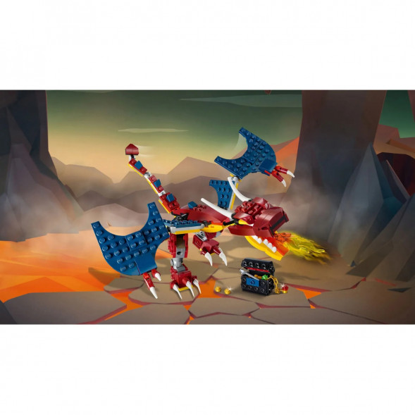 Конструктор LEGO Creator 31102 Огненный дракон в Нижнем Новгороде
