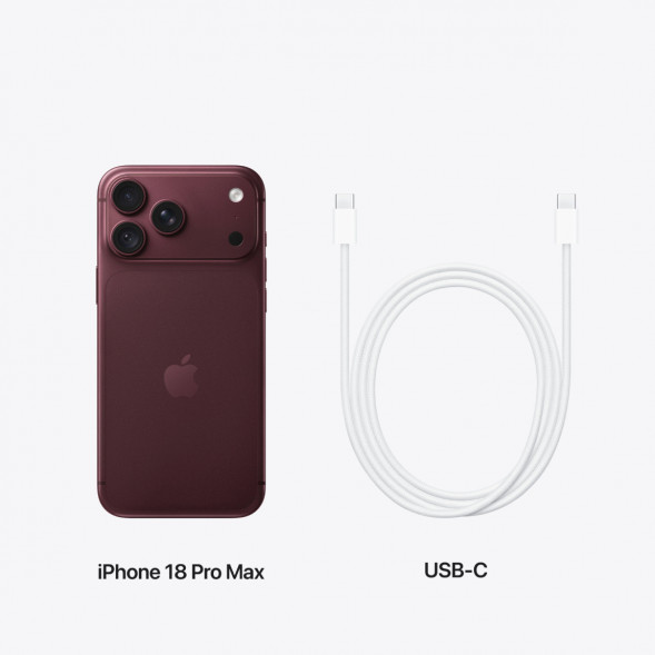 Смартфон Apple iPhone 18 Pro Max 512GB (eSIM), Burgundy в Нижнем Новгороде