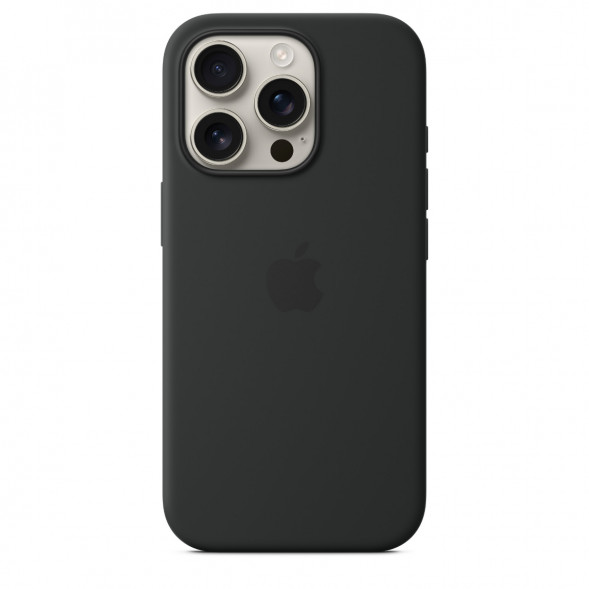 Чехол Apple iPhone 16 Pro Silicone Case with MagSafe, Black (MYYJ3ZM/A) в Нижнем Новгороде