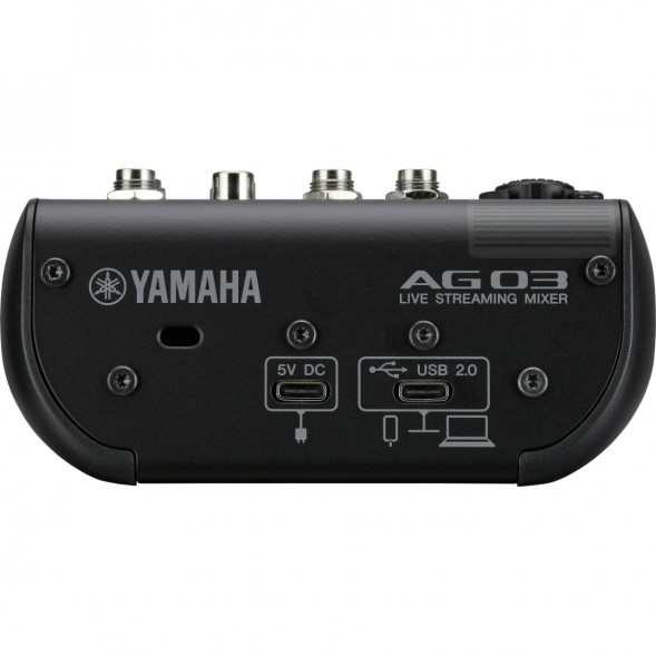 Микшер для стриминга Yamaha AG03MK2 LSPK Live Stream Black с аксессуарами в Нижнем Новгороде