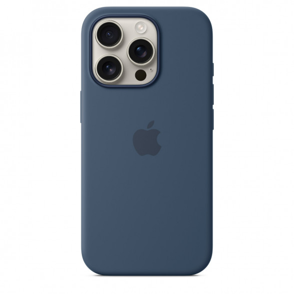 Чехол Apple iPhone 16 Pro Silicone Case with MagSafe, Denim (MYYK3ZM/A) в Нижнем Новгороде